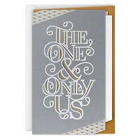 Our Love Is Once in a Lifetime Romantic Anniversary Card for only USD 8.59 | Hallmark