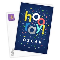 Personalized Hooray Celebration Card for only USD 4.99 | Hallmark