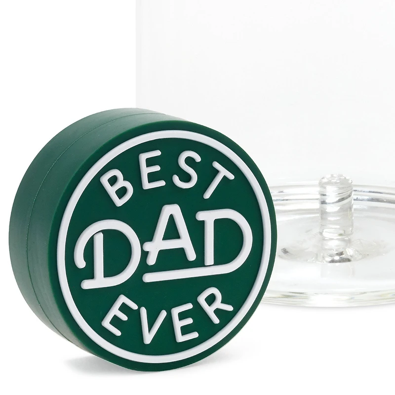 Charmers Best Dad Ever Green Silicone Charm for only USD 8.99 | Hallmark