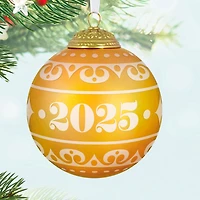 Christmas Commemorative 2025 Ball Glass Ornament for only USD 28.99 | Hallmark