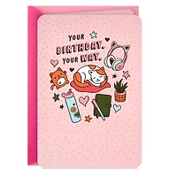 Everything Comfy, Cozy and Good Birthday Card for only USD 4.99 | Hallmark
