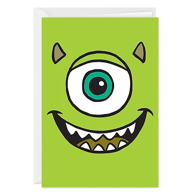 Disney/Pixar Monsters, Inc. Mike Wazowski Face Custom Card for only USD 4.99 | Hallmark