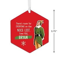 Elf Metal Personalized Ornament, Custom Text for only USD 18.99 | Hallmark
