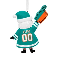 NFL Miami Dolphins Santa Fan Hallmark Ornament for only USD 12.99 | Hallmark