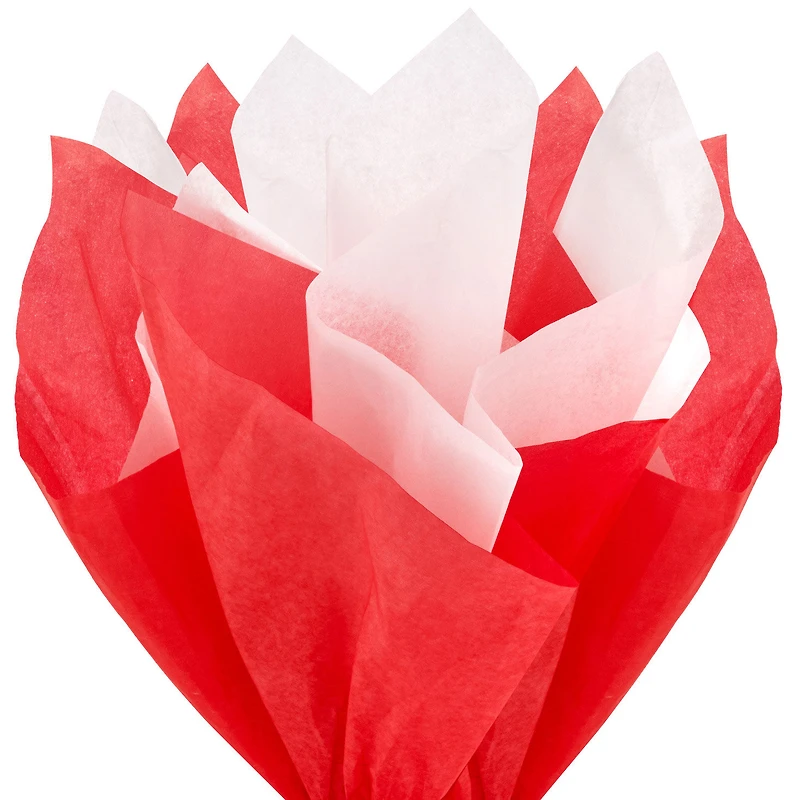 Red and White Holiday Tissue Paper, 6 sheets for only USD 1.99 | Hallmark