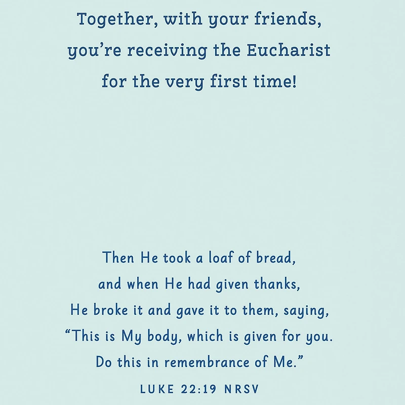 A Special Reason to Celebrate First Communion Card for only USD 3.99 | Hallmark