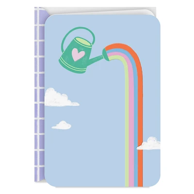 Watering Can With Rainbow Blank Card for only USD 2.99 | Hallmark