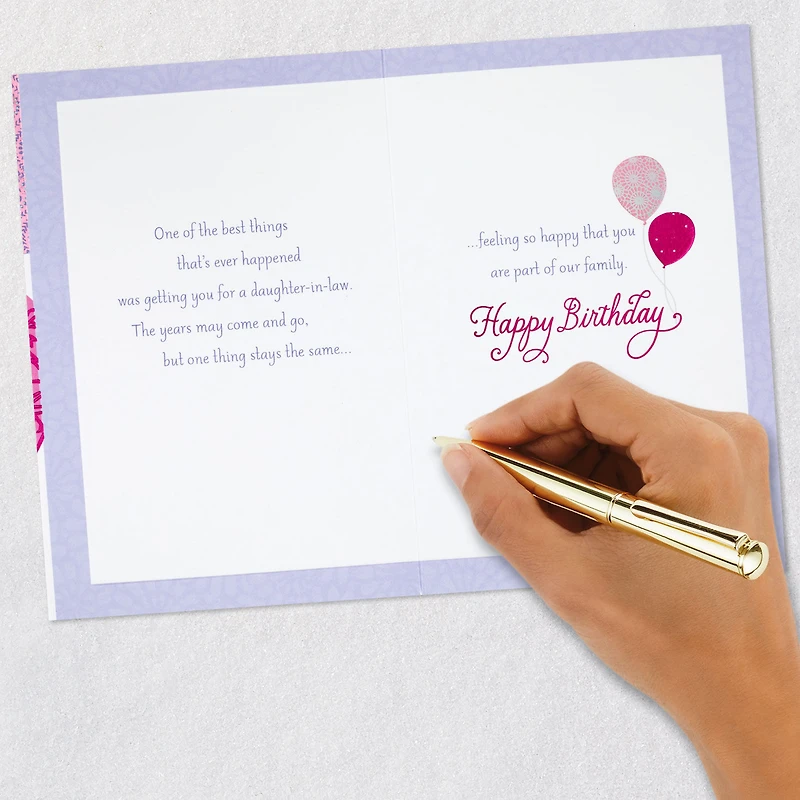 So Happy You're Part of Our Family Birthday Card for Daughter-in-Law for only USD 5.99 | Hallmark