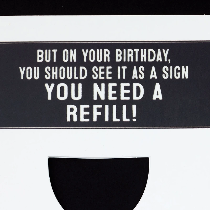 Brimming With Happiness Funny Birthday Card for only USD 4.99 | Hallmark