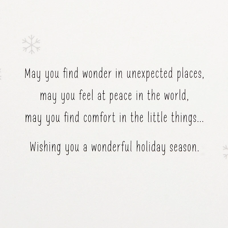 UNICEF Geometric Christmas Village on Blue Boxed Christmas Cards, Pack of 12 for only USD 12.50 | Hallmark