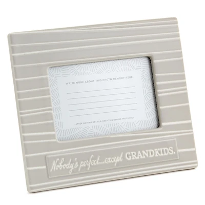 Nobody's Perfect Except Grandkids Picture Frame, 4x6 for only USD 26.99 | Hallmark