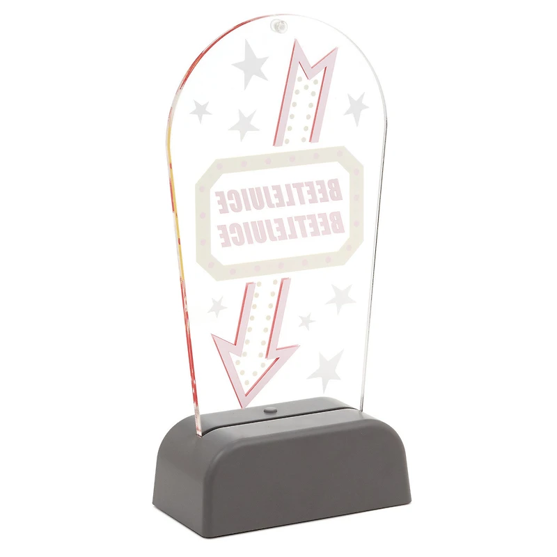 Beetlejuice™ Light-Up Tabletop Sign, 10.5" for only USD 49.99 | Hallmark