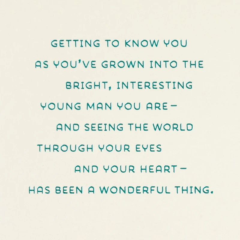 Seeing the World Through Your Eyes Birthday Card for Grandson for only USD 4.99 | Hallmark