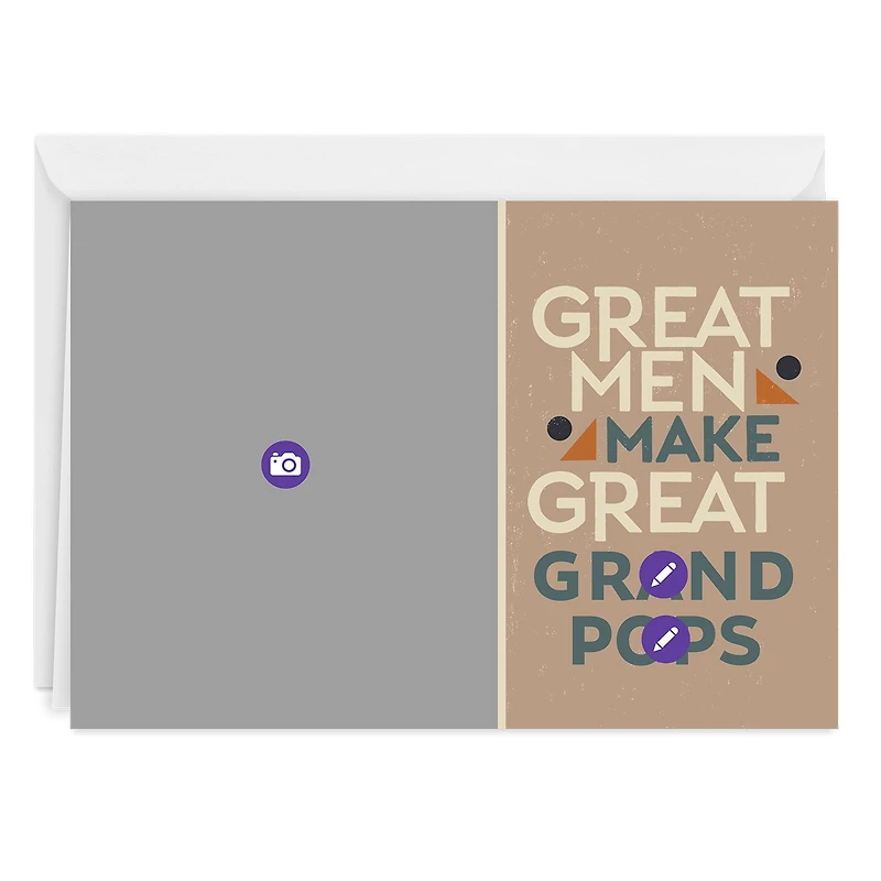 Personalized Great Men Photo Card for only USD 4.99 | Hallmark