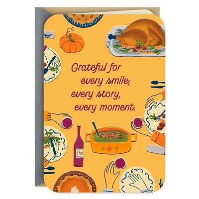 Grateful for Every Moment Thanksgiving Card for only USD 2.99 | Hallmark