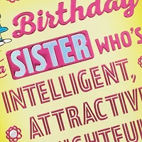 Peanuts® Lucy Fun and Intelligent Sister Funny Birthday Card for only USD 4.99 | Hallmark