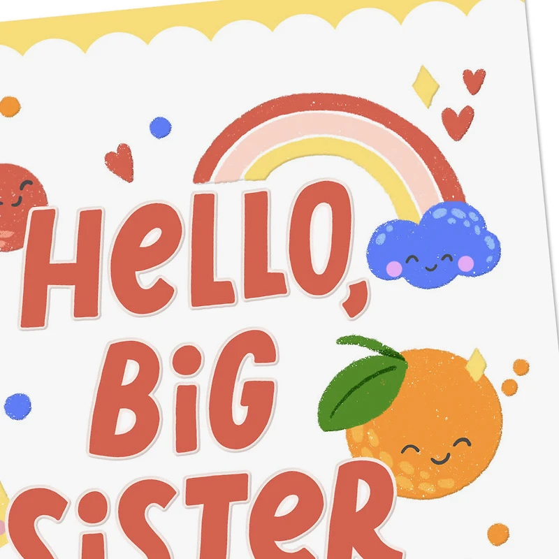 Hello, Big Sister New Baby Card for only USD 2.99 | Hallmark