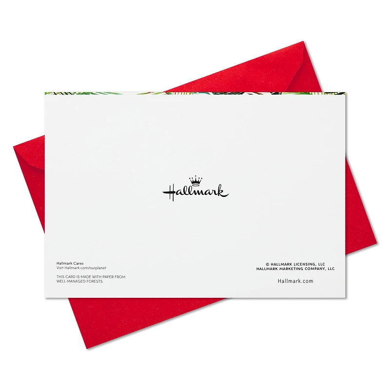 Happy Holidays With Pine Greenery Boxed Holiday Cards, Pack of 40 for only USD 15.49 | Hallmark