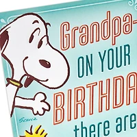 Peanuts® More Than a Few Great Things About You Pop-Up Birthday Card for Grandpa for only USD 5.59 | Hallmark