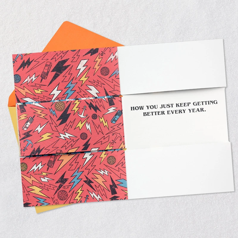Netflix Stranger Things Upside-Down Vibes Birthday Card for only USD 5.99 | Hallmark
