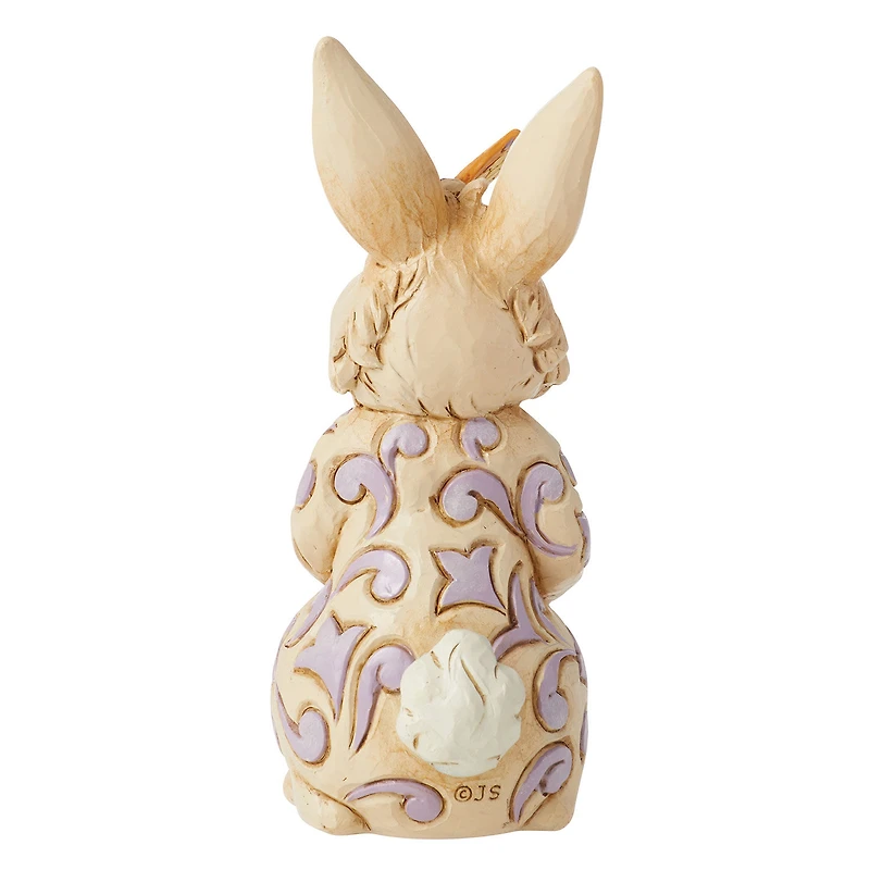 Jim Shore Bunny With Butterfly Mini Figurine, 3.9" for only USD 24.99 | Hallmark