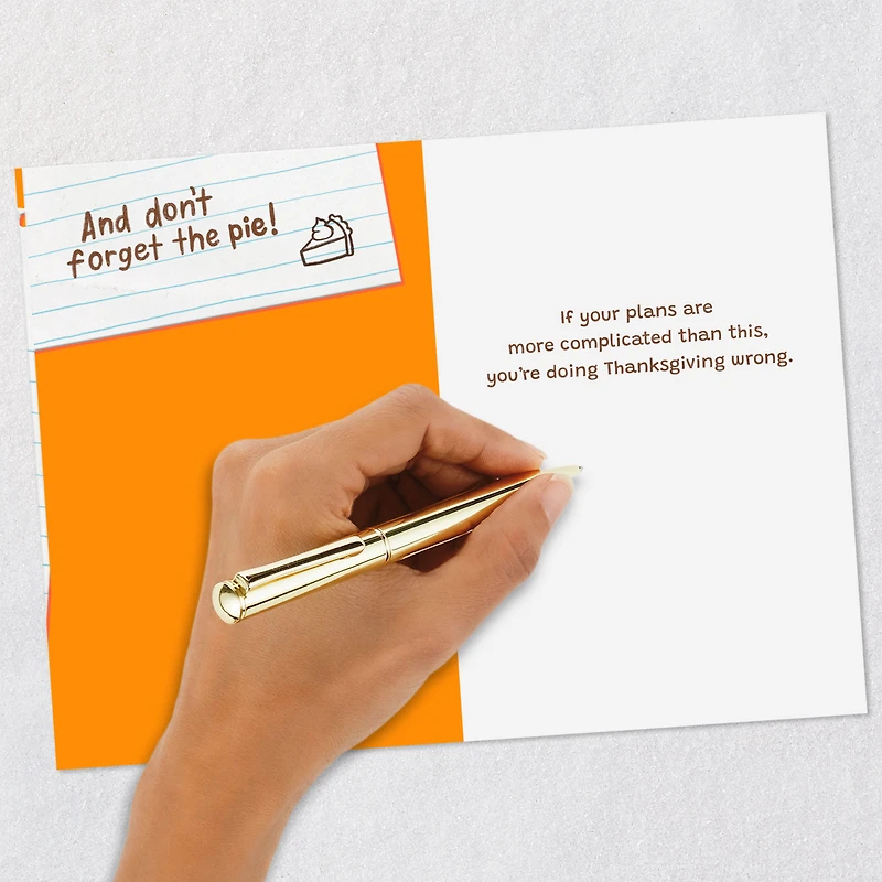 Food and More Food...And Pie! Thanksgiving Card for only USD 2.99 | Hallmark