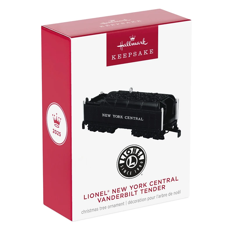 Lionel® New York Central Vanderbilt Tender Metal Ornament for only USD 29.99 | Hallmark
