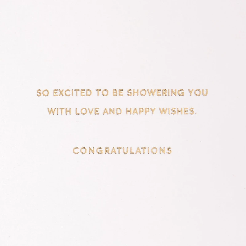 Pink Floral Umbrella Bridal Shower Card for only USD 7.59 | Hallmark