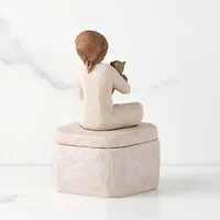 Willow Tree Kindness Girl With Cat Figurine Keepsake Box for only USD 49.99 | Hallmark