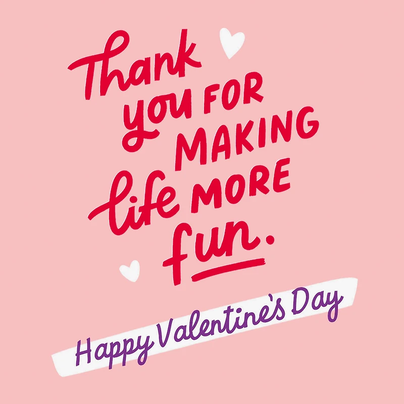 You Make Life More Fun Valentine's Day Card for only USD 3.99 | Hallmark