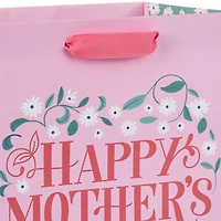 9.6" Floral Heart on Pink Medium Mother's Day Gift Bag for only USD 3.99 | Hallmark