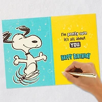 Peanuts® A Note of Happy Musical Birthday Card for only USD 5.99 | Hallmark