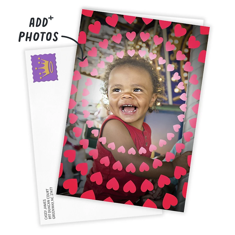 Heart Circles Custom Love Card for only USD 4.99 | Hallmark