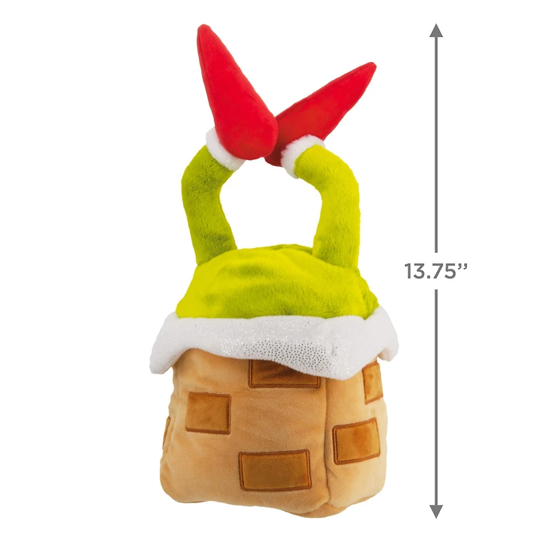 Dr. Seuss's How the Grinch Stole Christmas!™ Plush Fabric Hallmark Tree Topper, 13.75" for only USD 26.49 | Hallmark