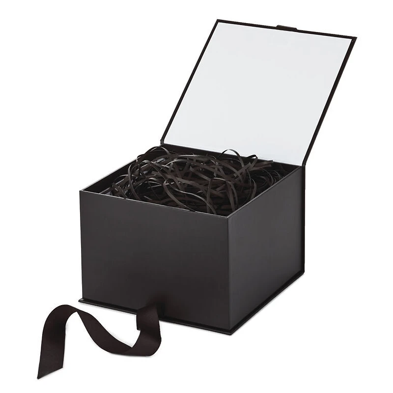 Black 5x7 Large Gift Box With Shredded Paper Filler for only USD 8.99 | Hallmark