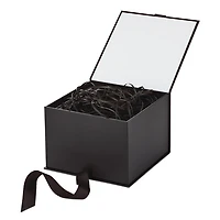 Black 5x7 Large Gift Box With Shredded Paper Filler for only USD 8.99 | Hallmark