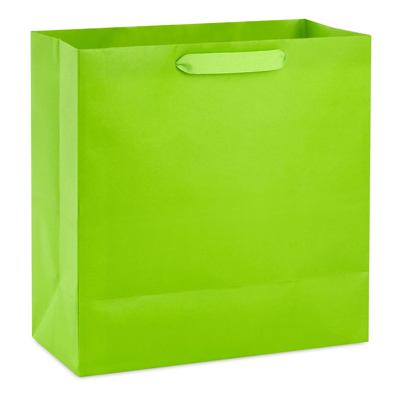 10.4" Lime Green Large Square Gift Bag for only USD 4.49 | Hallmark