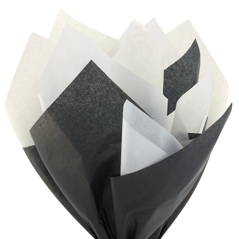 Black/White/Cream 3-Pack Bulk Tissue Paper, 120 sheets for only USD 12.99 | Hallmark