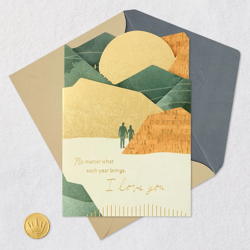 No Matter What Each Year Brings, I Love You. Romantic Birthday Card for only USD 6.99 | Hallmark