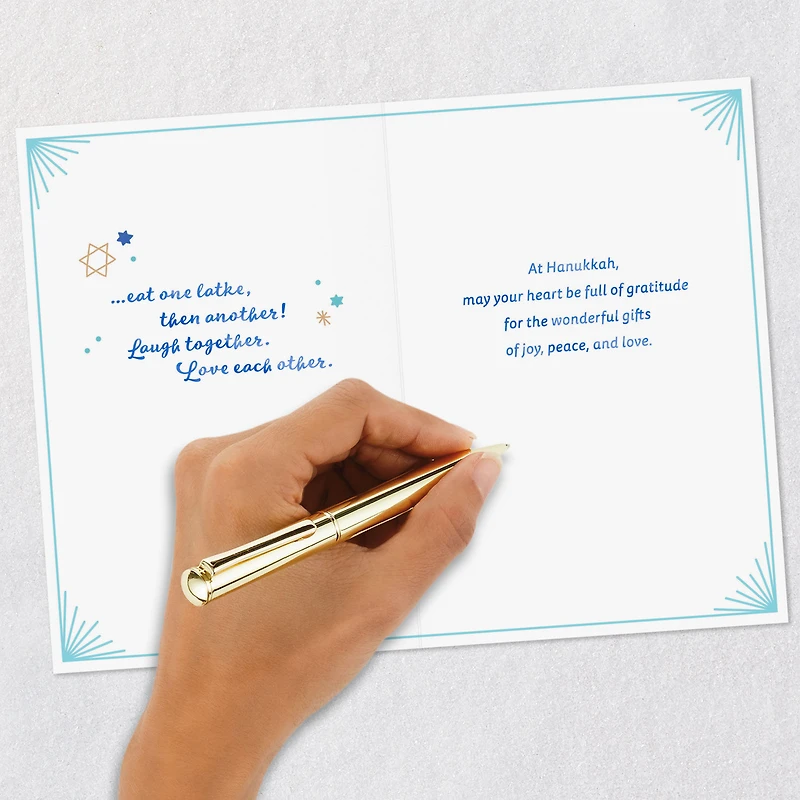 The Gifts of Joy, Peace and Love Hanukkah Card for only USD 3.99 | Hallmark