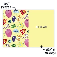 Disney/Pixar Inside Out Feel the Joy Custom Birthday Card for only USD 4.99 | Hallmark