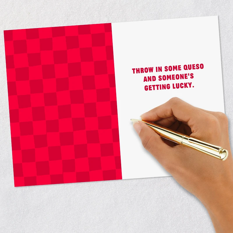 Love When You Get Me Tacos Funny Romantic Love Card for Adults for only USD 3.99 | Hallmark