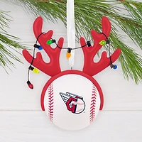 MLB Cleveland Guardians™ Reindeer Baseball Hallmark Ornament for only USD 12.99 | Hallmark