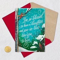 I'm So Blessed to Have You Christmas Card for Daughter and Son-in-Law for only USD 5.99 | Hallmark