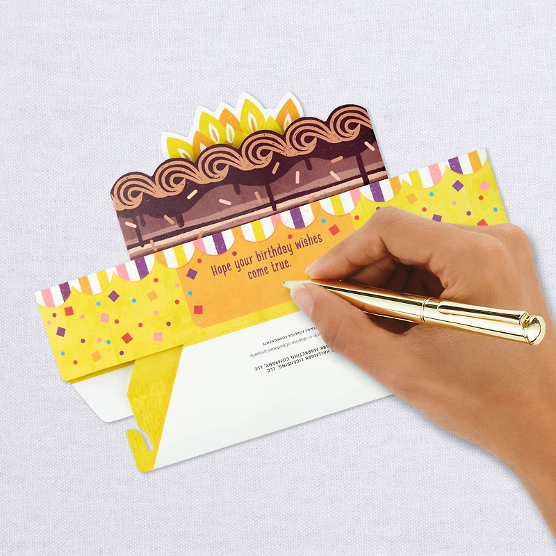 Chocolate Cake Musical 3D Pop-Up Birthday Card With Motion for only USD 11.99 | Hallmark
