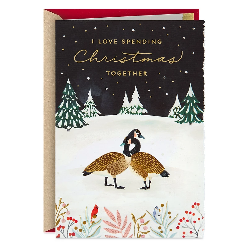 I Love Spending the Season With You Romantic Christmas Card for only USD 5.59 | Hallmark
