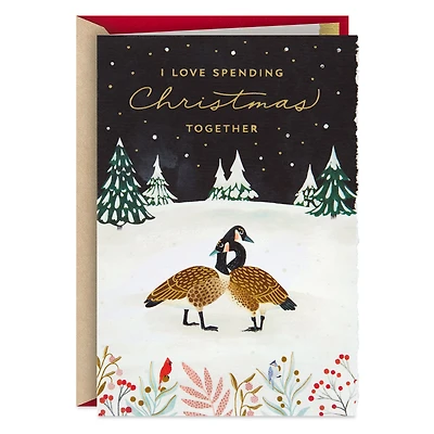 I Love Spending the Season With You Romantic Christmas Card for only USD 5.59 | Hallmark
