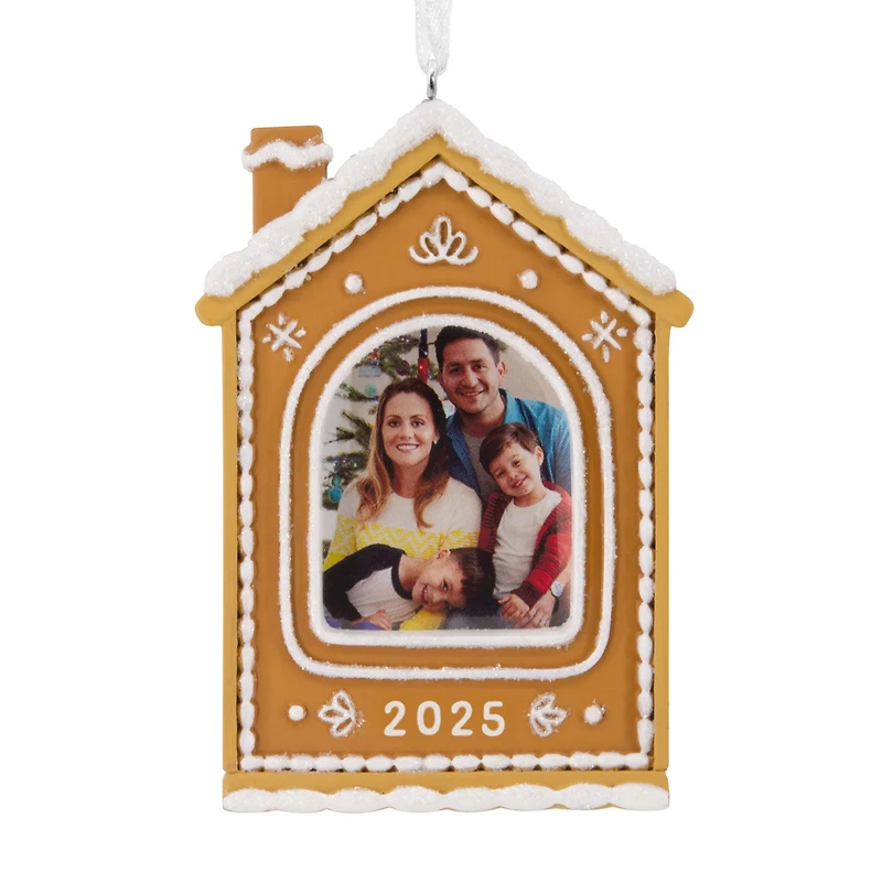 Gingerbread House 2025 Photo Frame Hallmark Ornament for only USD 14.99 | Hallmark