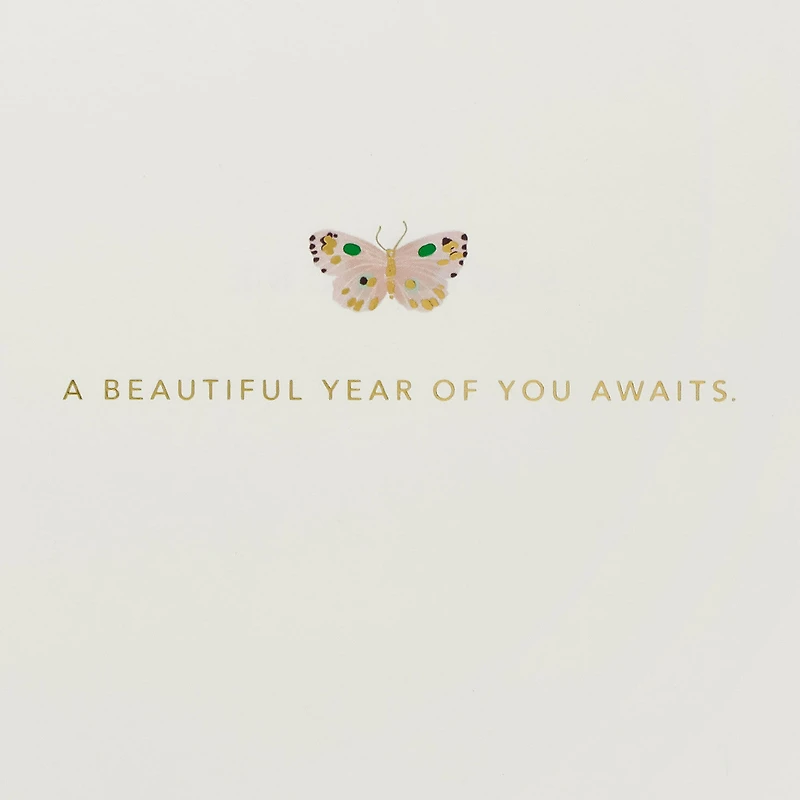 A Beautiful Year Awaits Birthday Card for only USD 10.59 | Hallmark