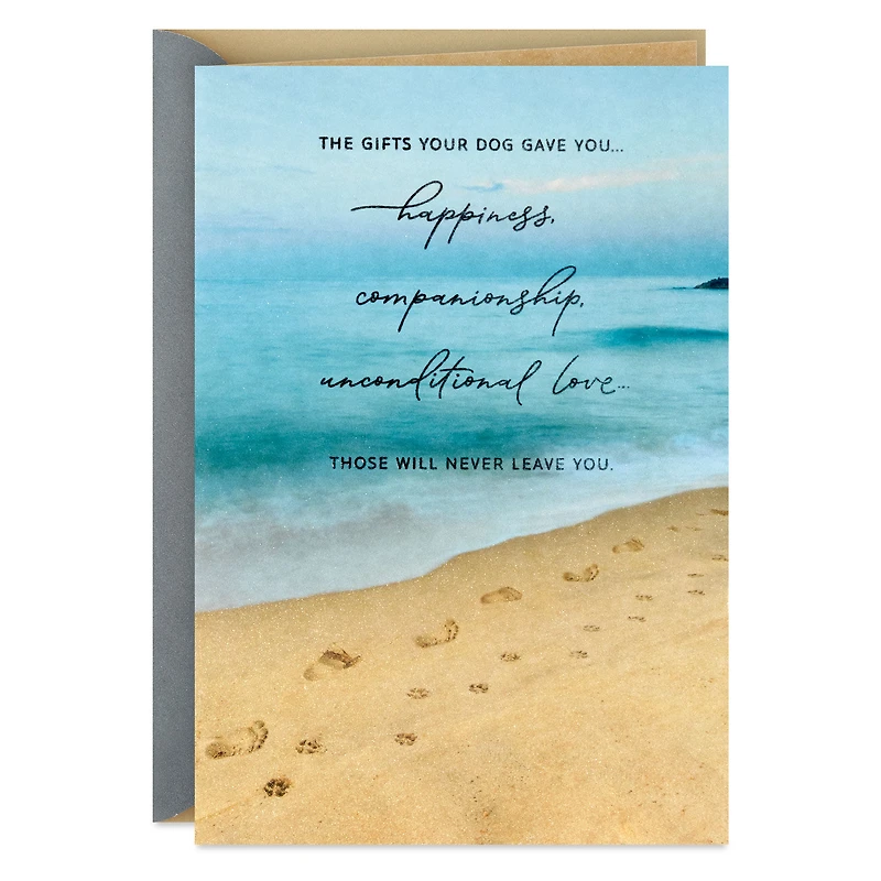 A Faithful Friend to Treasure Sympathy Card for Loss of Dog for only USD 5.59 | Hallmark